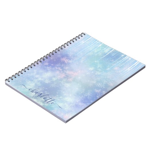 Personalized Frozen Icicles Notizblock (Linke Seite)