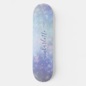 Personalized Frozen Icicles Skateboard (Vorderseite)