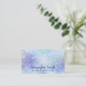 Personalized Frozen Icicles Visitenkarte (Stehend Vorderseite)