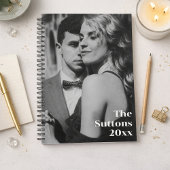 Personalized Full Couple Photo Elegant Wedding Planer