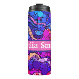 Personalized fun drink tumbler thermosbecher