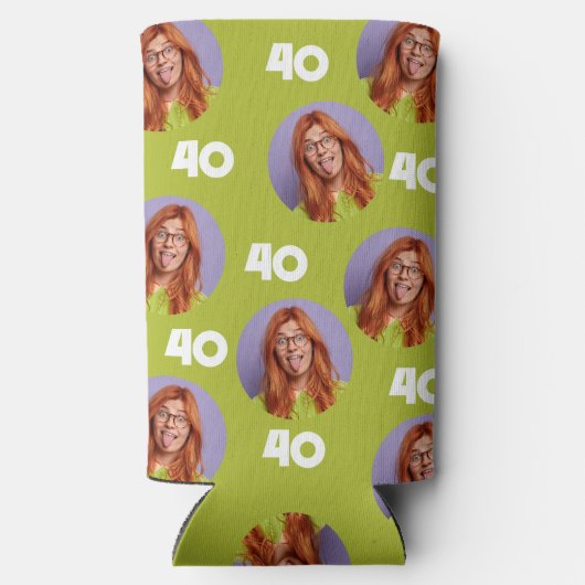 Personalized Funny Custom Birthday Party Favors Selters Dosenkühler (Rückseite)