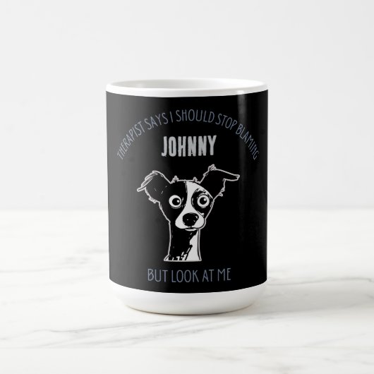 Personalized Funny – Custom Photo & Name Kaffeetasse (Mittel)