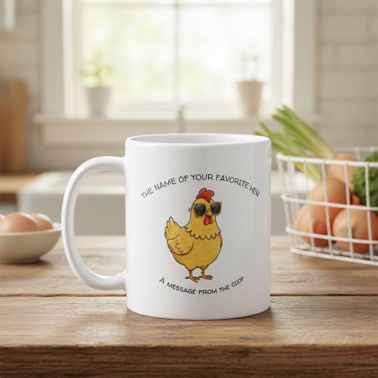 Personalized funny Farmhouse Coffee Cup Kaffeetasse