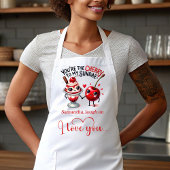 Personalized Funny Food Romantic Valentine Apron Schürze