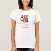 Personalized Funny Food Romantic Valentine T Shirt (Vorderseite)