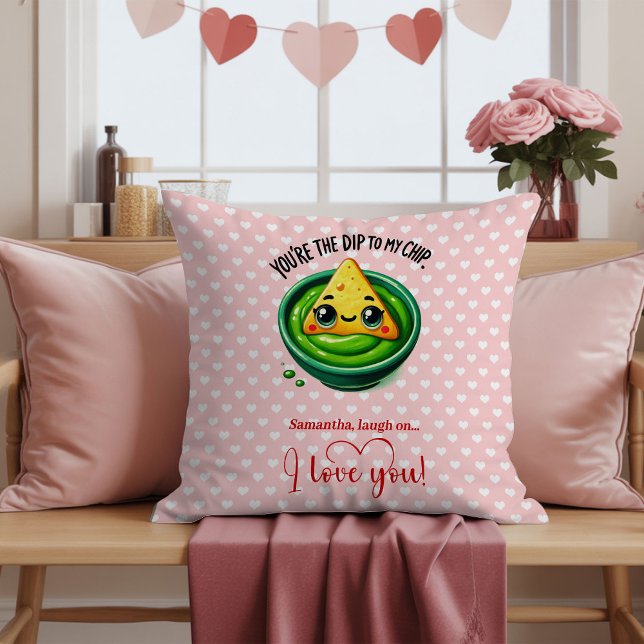 Personalized Funny Fruit Quote Valentine Pillow Kissen (Personalized Funny Fruit Quote Valentine Pillow

)