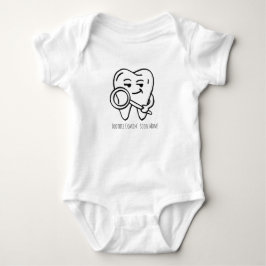  Personalized Funny Future Dentist Baby Bodysuite Strampler