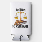 Personalized funny law graduate selters dosenkühler (Rückseite)