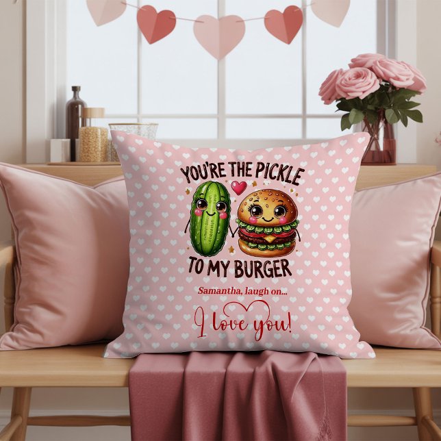 Personalized Funny Love Gift Pillow Cartoon Food Kissen (Personalized Funny Love Pillow Cartoon Food)