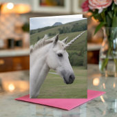 Personalized Funny Unicorn Birthday Karte