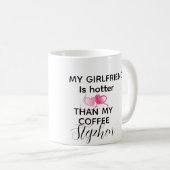 Personalized funny valentines day 2026 love quote kaffeetasse (VorderseiteRechts)