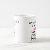 Personalized funny valentines day 2026 love quote kaffeetasse (Mittel)