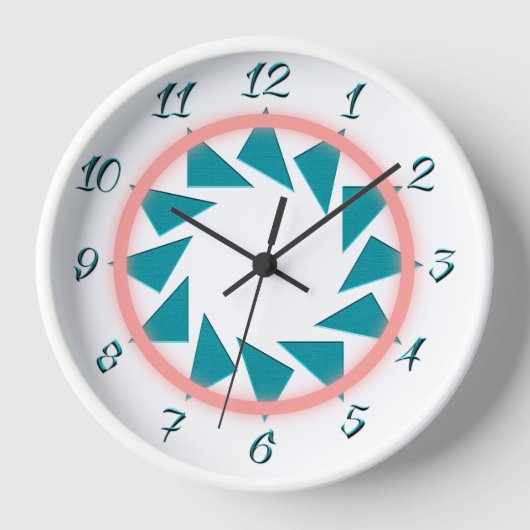 Personalized Funny Wall Clock Uhr (Vorderseite)