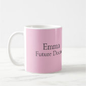 Personalized Future Doctor Kids with Name & Photo Kaffeetasse (Links)