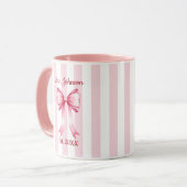 Personalized Future Mrs. Mug, Custom Engaged Mug Tasse (Vorderseite Links)