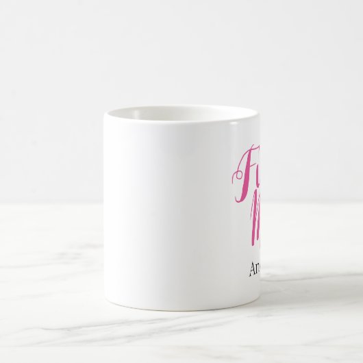 Personalized Future. Wird Flansch-to-Be3 Kaffeetasse (Mittel)