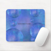 Personalized Galaxy Nebula Mouse Pad - Custom Name Mousepad (Mit Mouse)