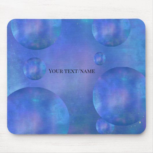 Personalized Galaxy Nebula Mouse Pad - Custom Name Mousepad (Vorne)