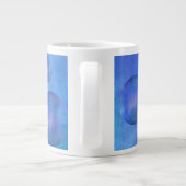 Personalized Galaxy Space Nebula Art - Custom text Jumbo-Tasse (Rückseite)