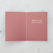 Personalized Galentine's Day Card Karte (Innenseite)