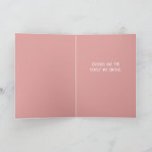 Personalized Galentine's Day Greeting Card Karte (Innenseite)