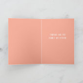 Personalized Galentine's Day Greeting Card Karte (Innenseite)