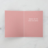 Personalized Galentine's Greeting Card Karte (Innenseite)