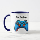 Personalized Gamer Coffee Mug Custom Name Gift Tasse (Links)