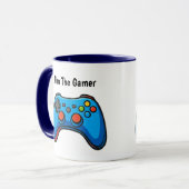 Personalized Gamer Coffee Mug Custom Name Gift Tasse (Vorderseite Links)