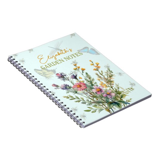 Personalized Garden Journal Notizblock (Rechte Seite)