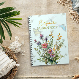 Personalized Garden Journal Notizblock