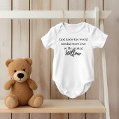 Personalized Genesis Chapter One Baby Bodysuit Baby Strampler
