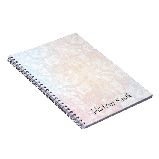 Personalized Geometric  Notizblock (Rechte Seite)