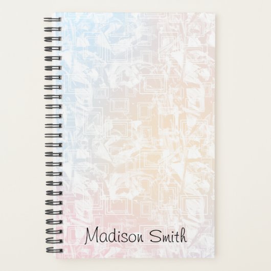 Personalized Geometric  Planer (Vorderseite)