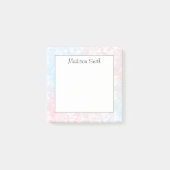 Personalized Geometric  Post-it Klebezettel (Vorderseite)