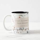 Personalized gift for 2022 JW pioneer sisters Zweifarbige Tasse (Links)