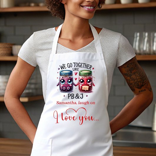 Personalized Gift for Boyfriend Funny Food Apron Schürze