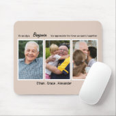 personalized gift for grandparents, grandpa mousepad (Mit Mouse)