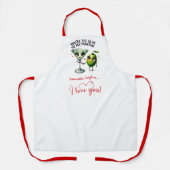 Personalized Gift for Husband Funny Food Apron Schürze (Vorderseite)