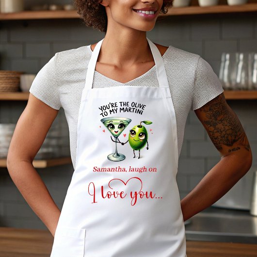 Personalized Gift for Husband Funny Food Apron Schürze