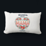 Personalized Gift for Mom | Custom Name Design Lendenkissen<br><div class="desc">Looking for a meaningful and beautiful gift for your mom? This design is created for anyone searching for custom mother gifts and thoughtful personalized gifts for mom that truly show love and appreciation. This elegant floral heart design makes a perfect choice for custom presents for mom and unique personalized presents...</div>