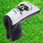 Personalized Gift for the Best Rottweiler Dad Golf Headcover