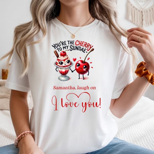 Personalized Gift for Wife Funny Food Women T-Shirt