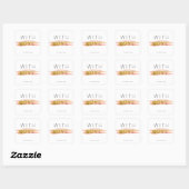Personalized Gift Stickers (Blatt)