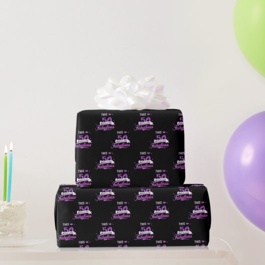 Personalized Gift Wrap for Birthdays  Geschenkpapier (Partygeschenke)