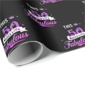Personalized Gift Wrap for Birthdays  Geschenkpapier (Rolleneckpunkt)