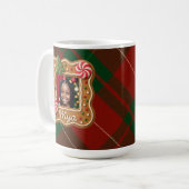 Personalized Gingerbread Photo Frame Christmas Kaffeetasse (Vorderseite Links)