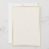 Personalized Girl Christening Einladung (Rückseite)