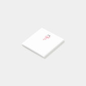 Personalized girl hebrew name post it notes post-it klebezettel (angewinkelt)